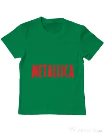 Tricou ADLER copil Metallica 2 Verde mediu
