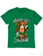 Tricou ADLER copil Mirada Del Serpiente Verde mediu