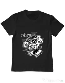 Tricou ADLER copil Mr Coffee Negru