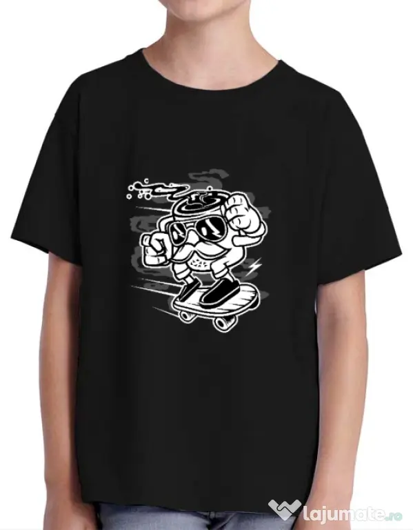 Tricou ADLER copil Mr Coffee Negru