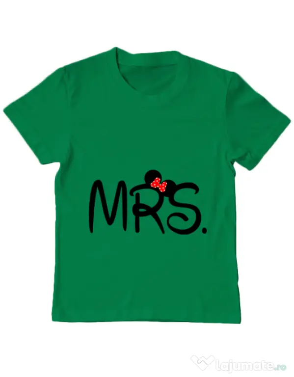 Tricou ADLER copil Mrs Minnie Verde mediu