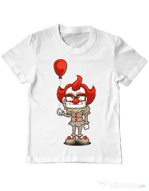 Tricou ADLER copil NICE CLOWN Alb