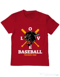 Tricou ADLER copil Panthers team Rosu