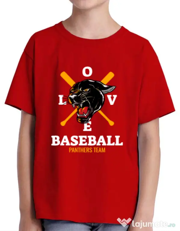 Tricou ADLER copil Panthers team Rosu