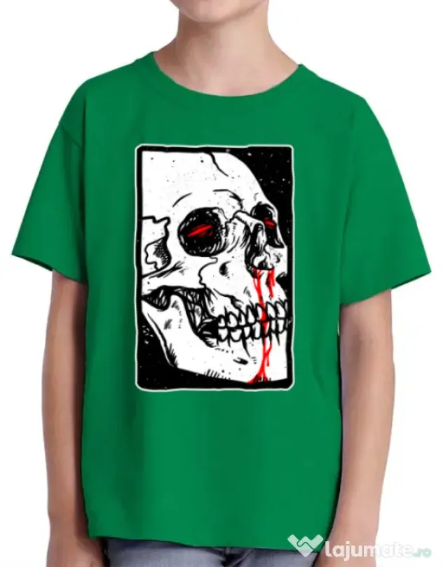 Tricou ADLER copil Peek Verde mediu