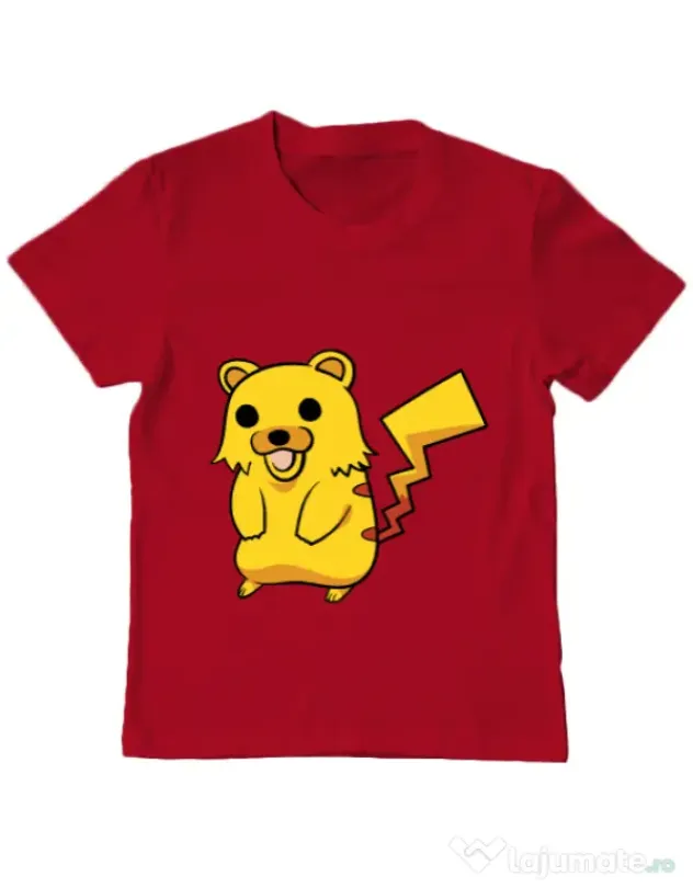 Tricou ADLER copil Pika Pika Rosu