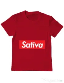 Tricou ADLER copil Sativa Rosu