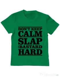 Tricou ADLER copil Slap the bastard Verde mediu