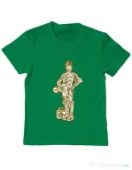 Tricou ADLER copil Street C3PO Verde mediu
