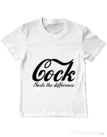 Tricou ADLER copil Taste the difference Alb