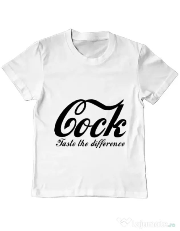 Tricou ADLER copil Taste the difference Alb