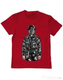 Tricou ADLER copil The son of grenade Rosu