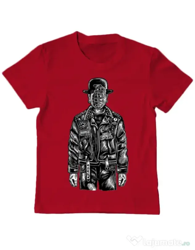Tricou ADLER copil The son of grenade Rosu