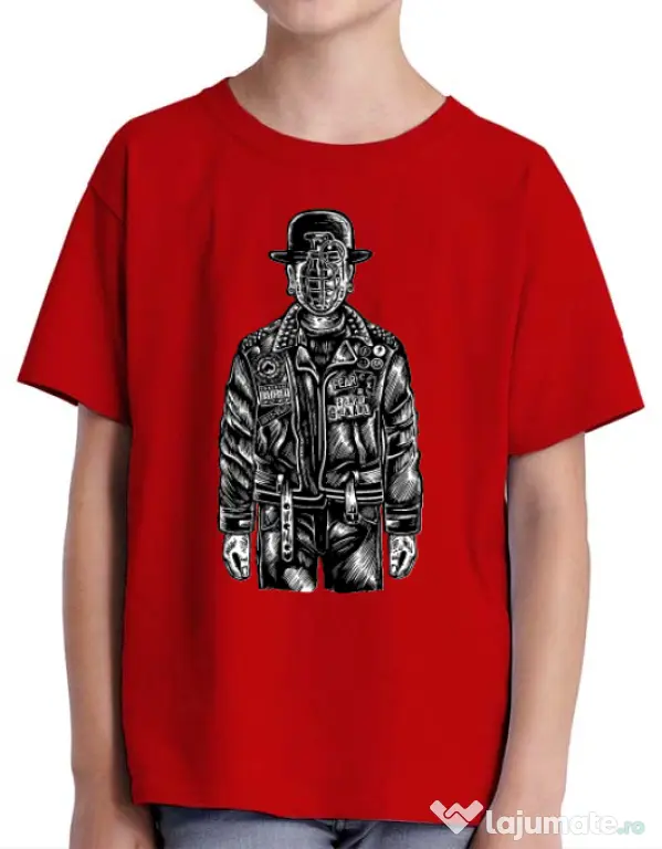 Tricou ADLER copil The son of grenade Rosu