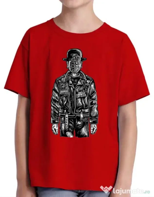 Tricou ADLER copil The son of grenade Rosu