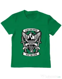 Tricou ADLER copil Torch Verde mediu
