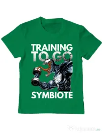 Tricou ADLER copil Venom training Verde mediu