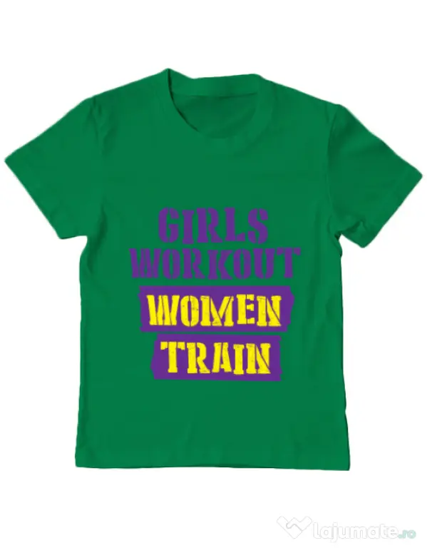 Tricou ADLER copil Women train Verde mediu