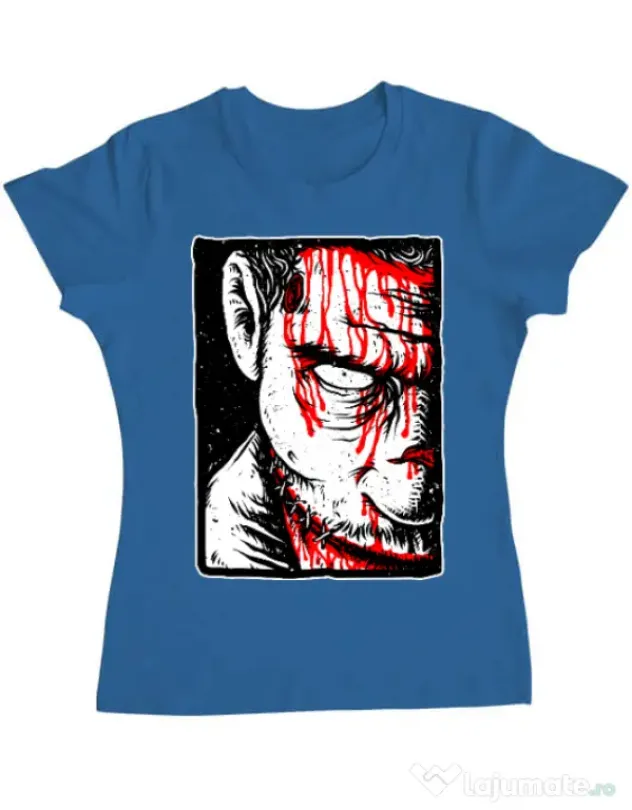 Tricou ADLER dama Zomblood Albastru azuriu