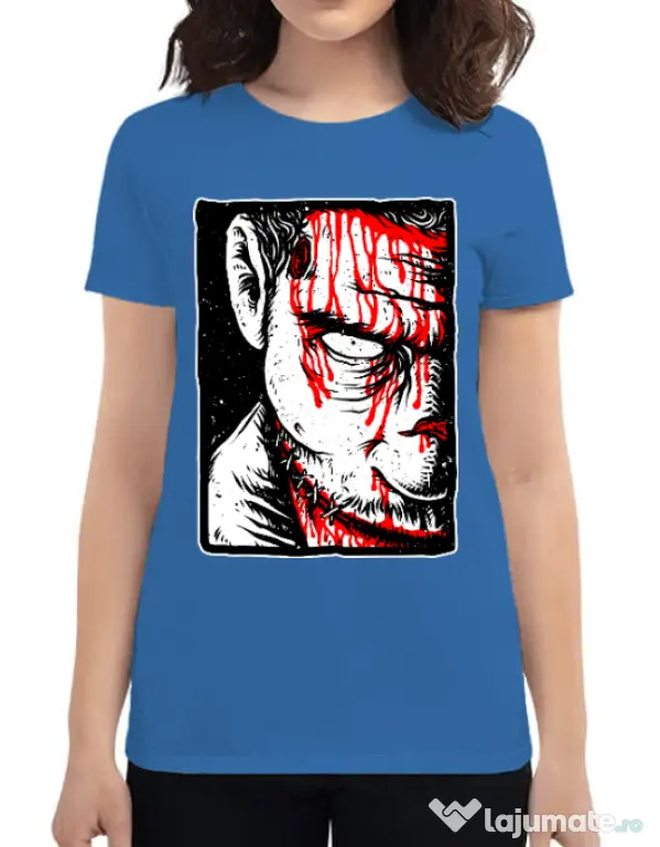 Tricou ADLER dama Zomblood Albastru azuriu