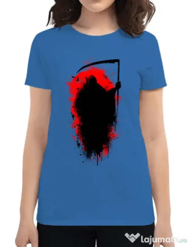 Tricou ADLER dama Reaper Albastru azuriu