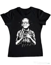 Tricou ADLER dama Franselfiestein Negru