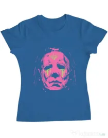 Tricou ADLER dama Come On Sweetie Pie Albastru azuriu