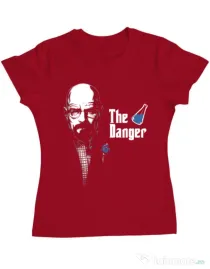 Tricou ADLER dama Tricou The danger Rosu