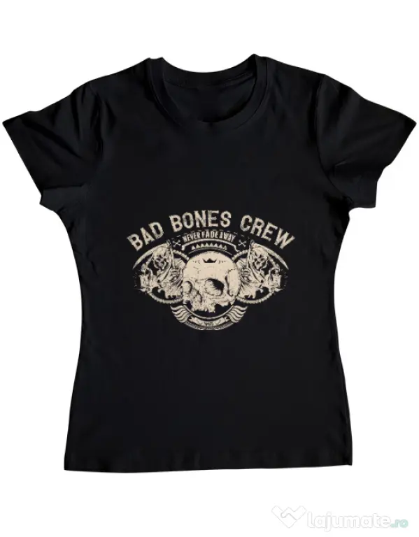 Tricou ADLER dama Grim reaper Negru