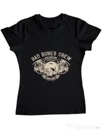 Tricou ADLER dama Grim reaper Negru