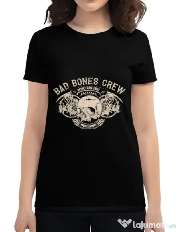 Tricou ADLER dama Grim reaper Negru