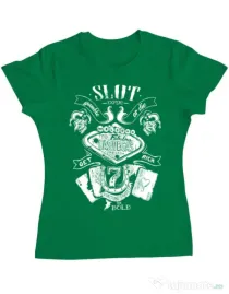 Tricou ADLER dama Las vegas Verde mediu