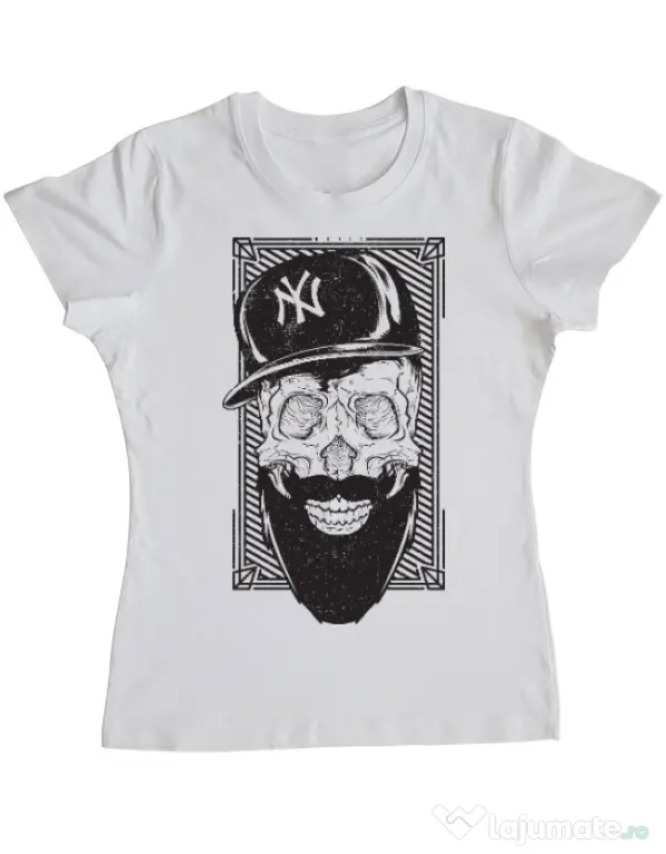 Tricou ADLER dama Swag Alb