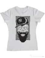 Tricou ADLER dama Swag Alb