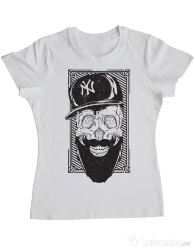 Tricou ADLER dama Swag Alb