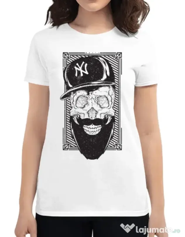 Tricou ADLER dama Swag Alb