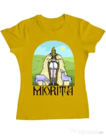 Tricou ADLER dama Miorita Galben