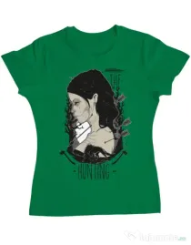 Tricou ADLER dama The hunting Verde mediu
