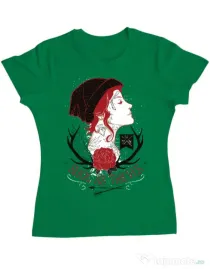 Tricou ADLER dama Slick as thieves Verde mediu