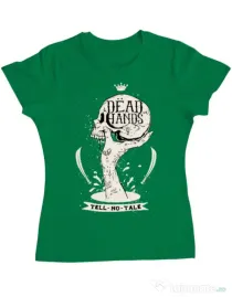 Tricou ADLER dama Dead hands Verde mediu
