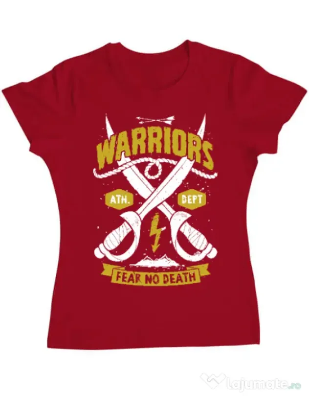 Tricou ADLER dama Warriors Rosu