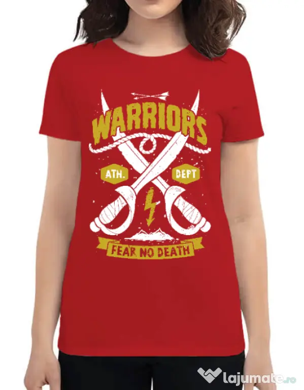 Tricou ADLER dama Warriors Rosu