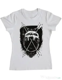 Tricou ADLER dama Arrows Alb