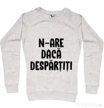 Bluza ADLER dama Nu are sens 2 Migdala melanj