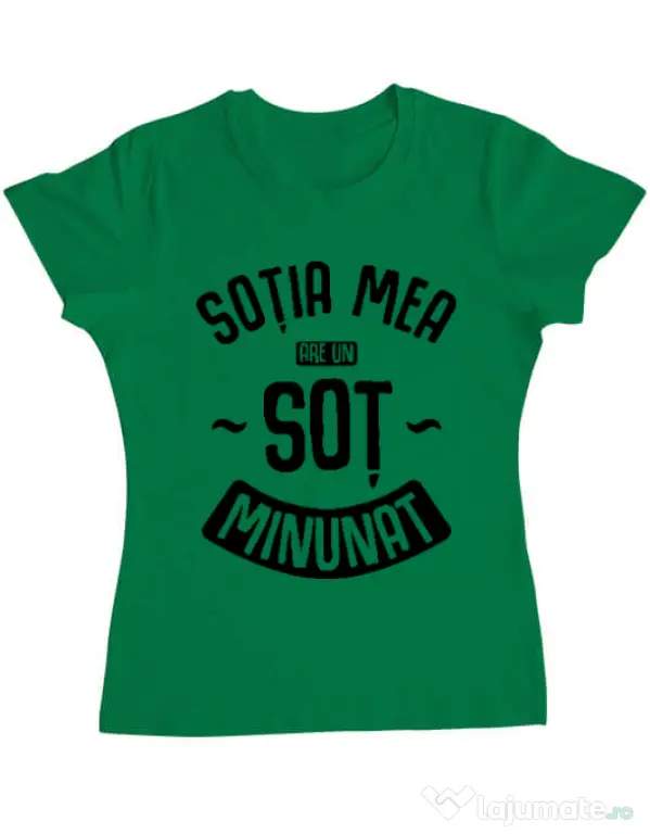 Tricou ADLER dama Un sot minunat Verde mediu