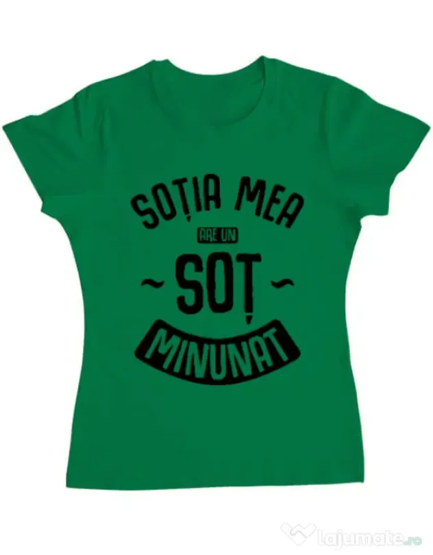 Tricou ADLER dama Un sot minunat Verde mediu