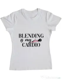 Tricou ADLER dama Blending Alb