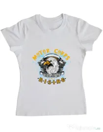 Tricou ADLER dama Eagle Alb