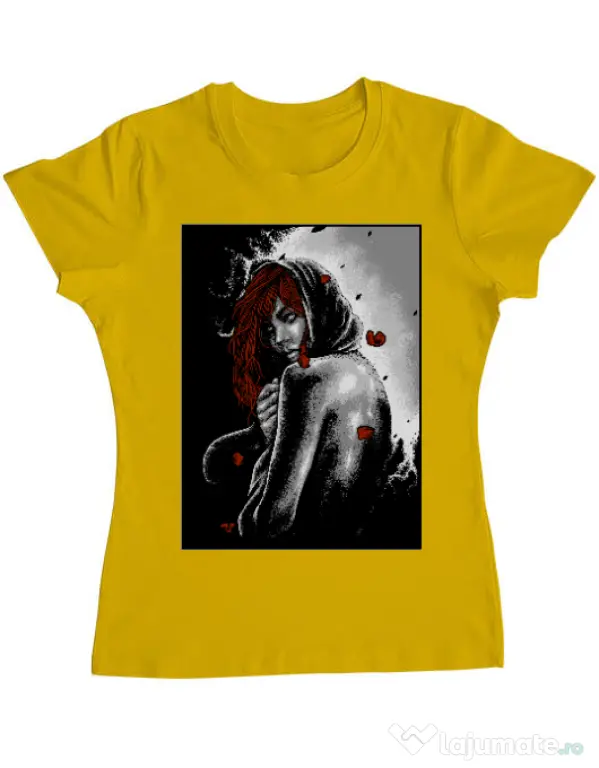 Tricou ADLER dama Solitude Galben