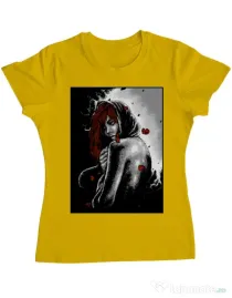 Tricou ADLER dama Solitude Galben